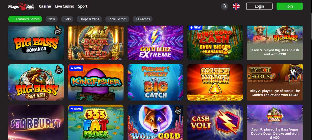 Magic Red High Payout Casino