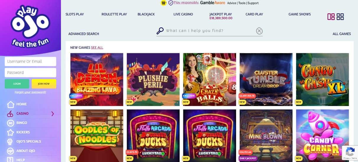 Playojo Fast Payout Casino