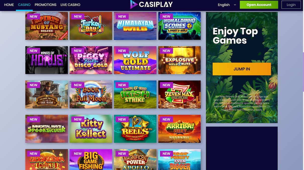 Casiplay PayPal Casino