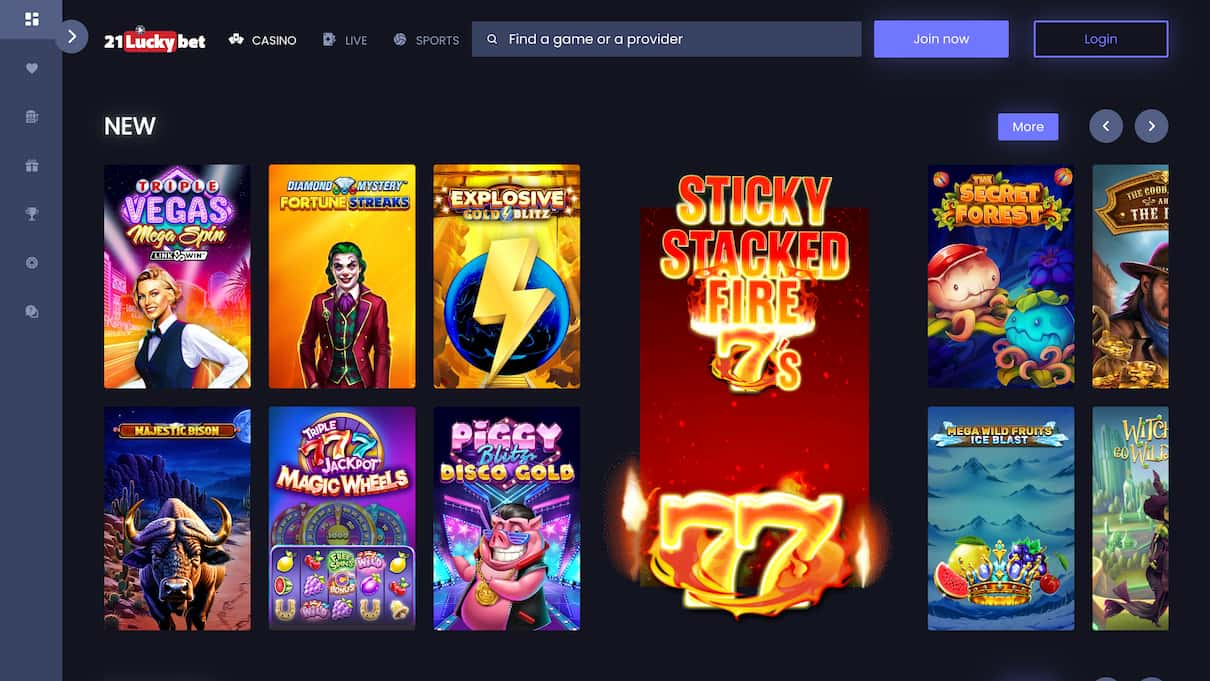 21LuckyBet PayPal Casino