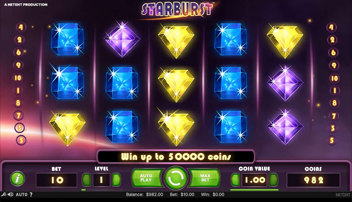 Starburst Netent slot