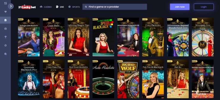 21LuckyBet Casino