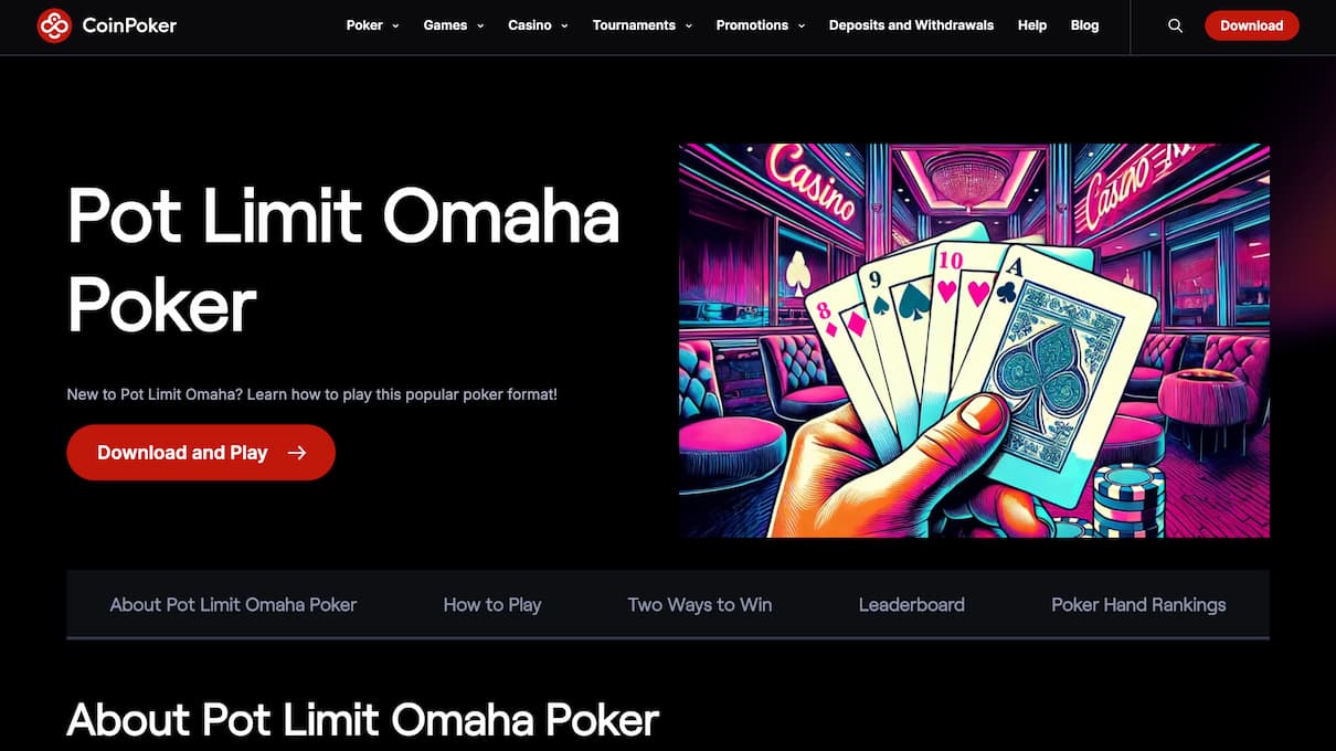 CoinPoker Top UK Poker Site