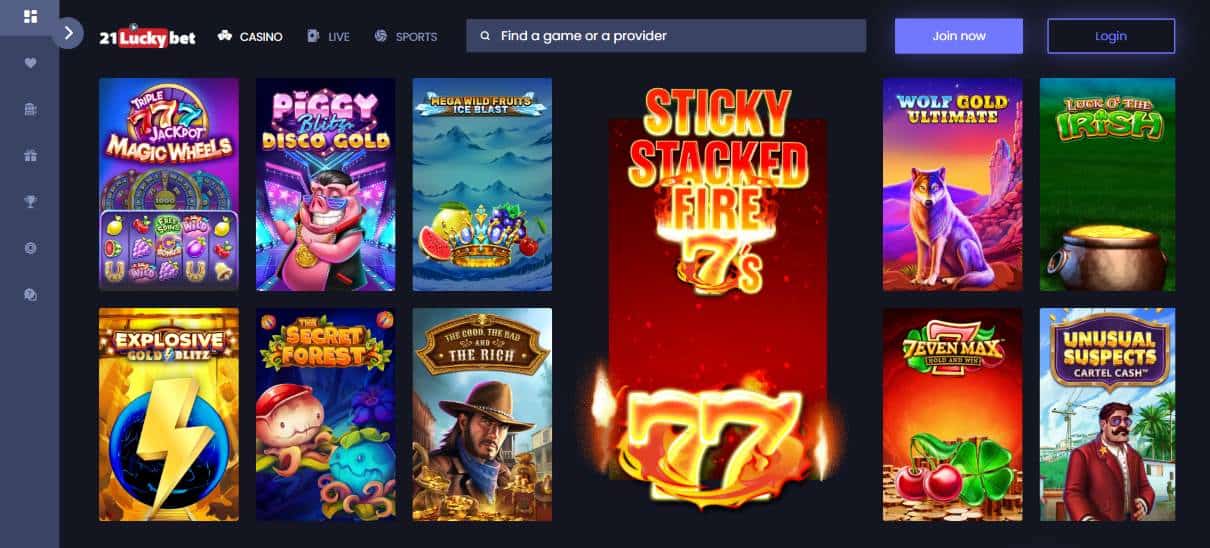 21LuckyBet Casino Pragmatic Play